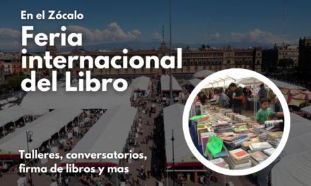 Feria internacional del libro en el Zócalo